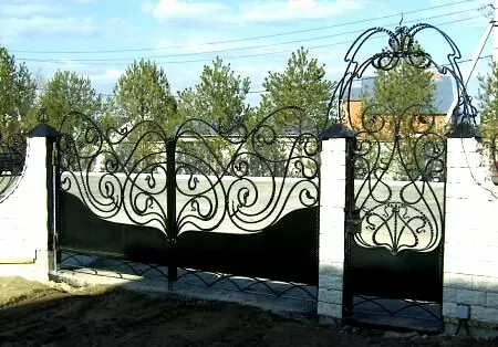 Кованые ворота Луиза в Москве и Московской области
