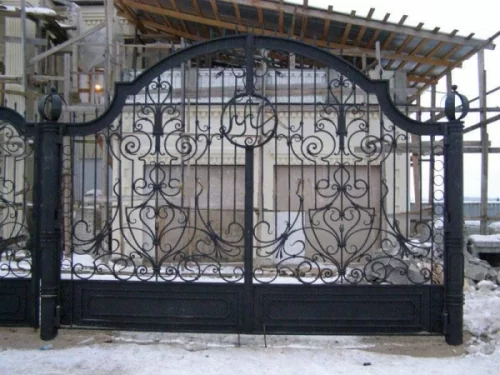 Кованые ворота Эллизия в Москве и Московской области