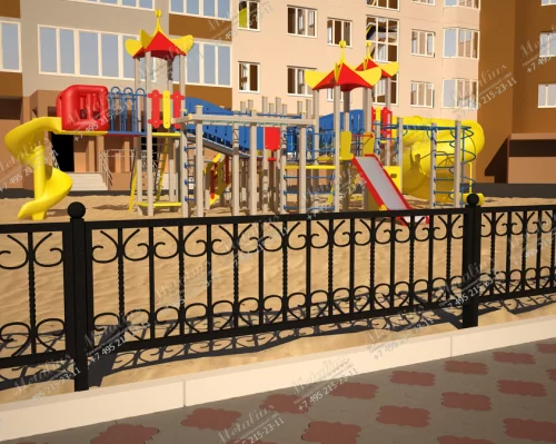 Сварное ограждение O5770 в Москве и Московской области