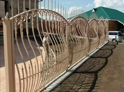 Кованый забор ZK2 в Москве и Московской области
