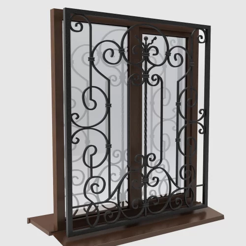 Кованые решётки  R72 в Москве и Московской области