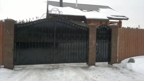 Кованые ворота Василиск в Москве и Московской области