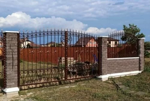 Кованый забор ZK12 в Москве и Московской области