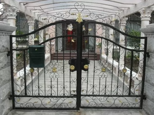 Кованые ворота Фоллио в Москве и Московской области