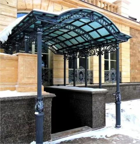 Навес с ковкой NKV20 в Москве и Московской области