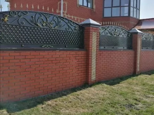 Кованый забор ZK8 в Москве и Московской области