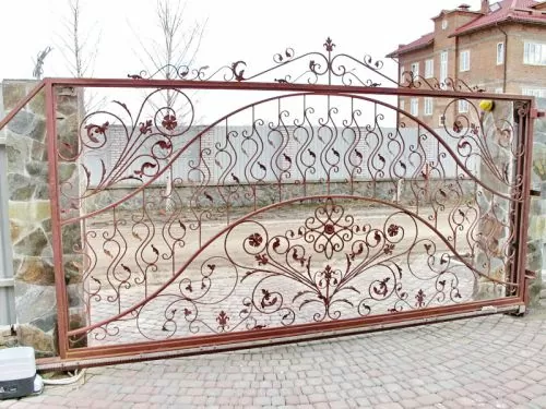 Кованый забор Пируэт в Москве и Московской области