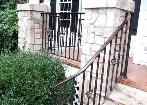 Кованые перила Айрини в Москве и Московской области