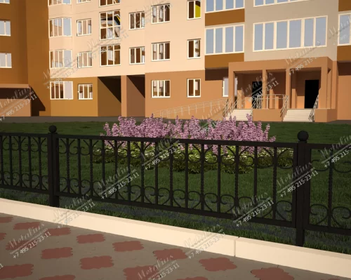 Сварное ограждение O5770 в Москве и Московской области