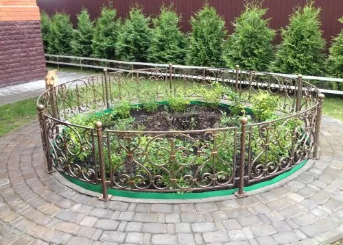 Кованое ограждение 11 в Москве и Московской области
