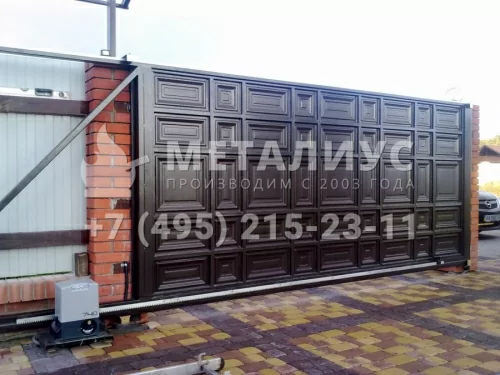 Сварные ворота РВ27 в Москве и Московской области