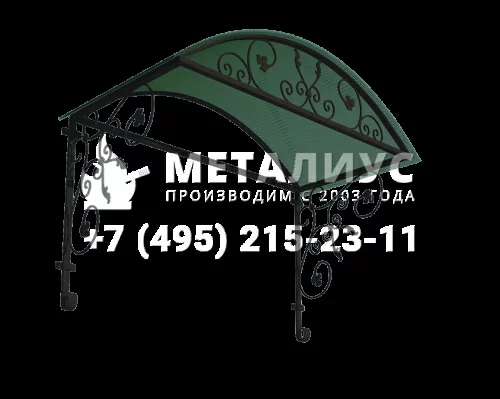 Козырёк над входом K4504 в Москве и Московской области