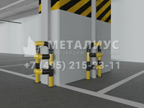 Колёсоотбойники №18 (угловой) в Москве и Московской области