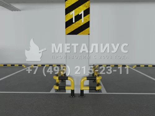 Колёсоотбойники №11 (колонный) в Москве и Московской области