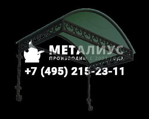 Козырёк над входом K4499 в Москве и Московской области