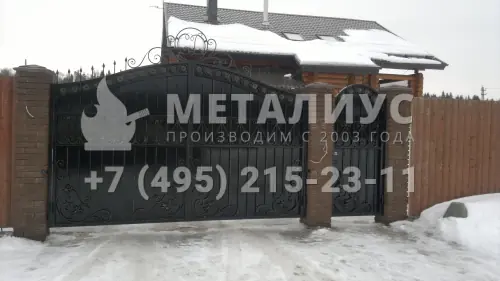 Кованые ворота Василиск в Москве и Московской области