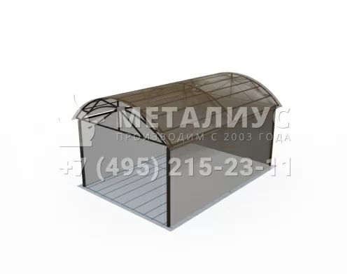 Навес из металла N5675 в Москве и Московской области