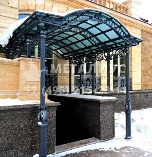 Навес с ковкой NKV20 в Москве и Московской области