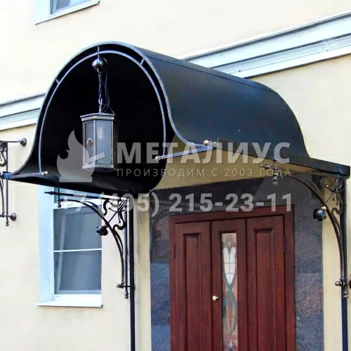 Козырёк над крыльцом KK14 в Москве и Московской области