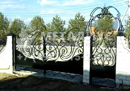 Кованые ворота Луиза в Москве и Московской области