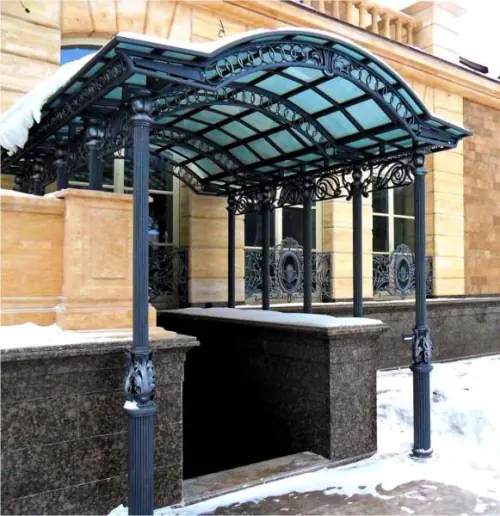 Навес с ковкой NKV20 в Москве и Московской области