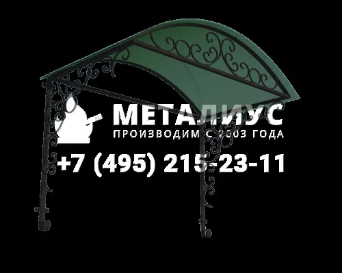 Козырёк над входом K4497 в Москве и Московской области