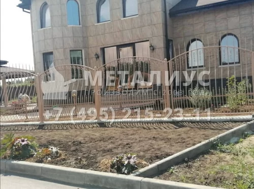 Кованый забор ZK2 в Москве и Московской области