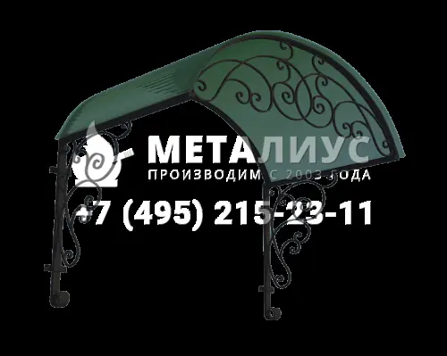 Козырёк над входом K4507 в Москве и Московской области