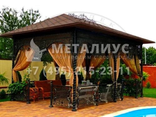 Перголы PG6 в Москве и Московской области
