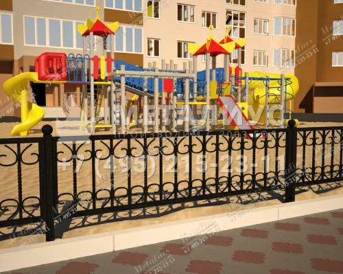 Сварное ограждение O5770 в Москве и Московской области