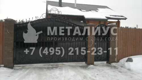 Кованые ворота Василиск в Москве и Московской области