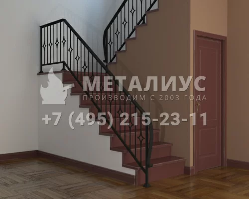 Сварные перила L5815 в Москве и Московской области