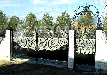 Кованые ворота Луиза в Москве и Московской области