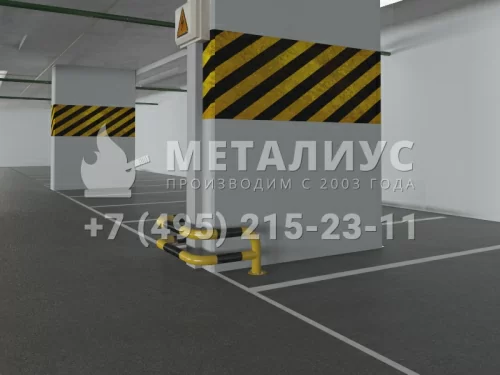 Колёсоотбойники №5 (торцевой) в Москве и Московской области