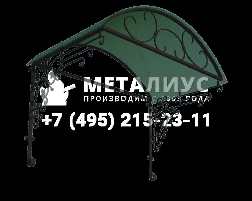 Козырёк над входом K4492 в Москве и Московской области