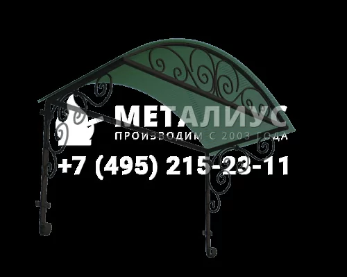 Козырёк над входом K4501 в Москве и Московской области