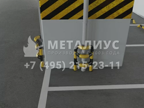 Колёсоотбойники №18 (угловой) в Москве и Московской области