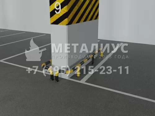 Колёсоотбойники №9 (колонный) в Москве и Московской области