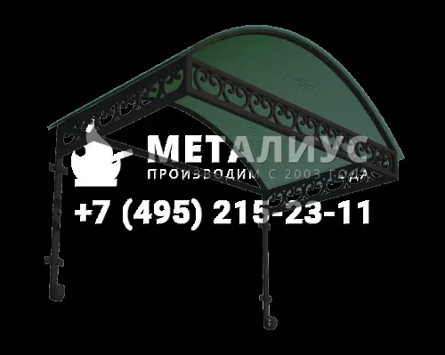 Козырёк над входом K4499 в Москве и Московской области