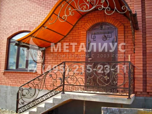 Навес над крыльцом NK19 в Москве и Московской области