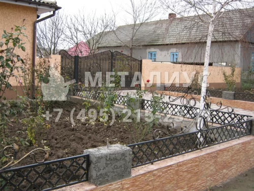 Кованое ограждение 14 в Москве и Московской области