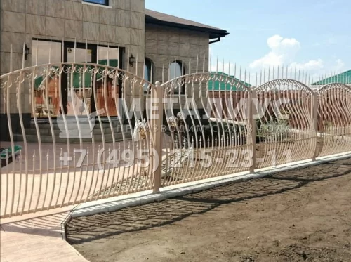 Кованый забор ZK2 в Москве и Московской области