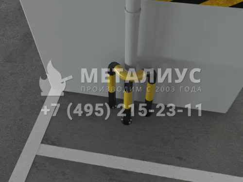 Колёсоотбойники №13 (угловой) в Москве и Московской области