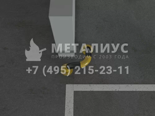 Колёсоотбойники №21 (угловой) в Москве и Московской области