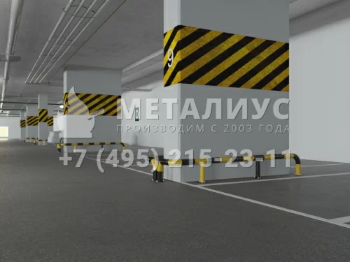 Колёсоотбойники №9 (колонный) в Москве и Московской области