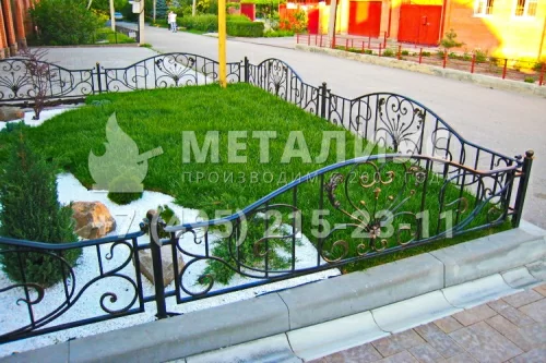 Кованое ограждение 189 в Москве и Московской области