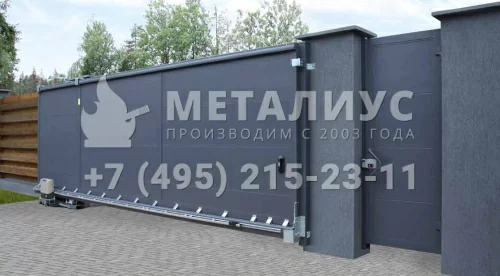 Кованые ворота РВ9 в Москве и Московской области