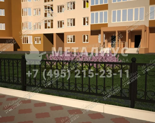 Сварное ограждение O5770 в Москве и Московской области