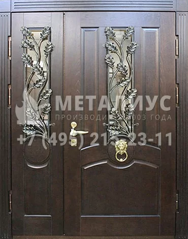 Двери из массива дуба Дверь Массив дуба №46 в Москве и Московской области
