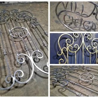 Работа №2399. Решетка с логотипом